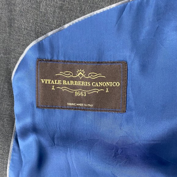 Brooks Brothers Regent Fit Blazer Sport Coat Men's 42L Fits 40 L Gray Barberis - Picture 7 of 15